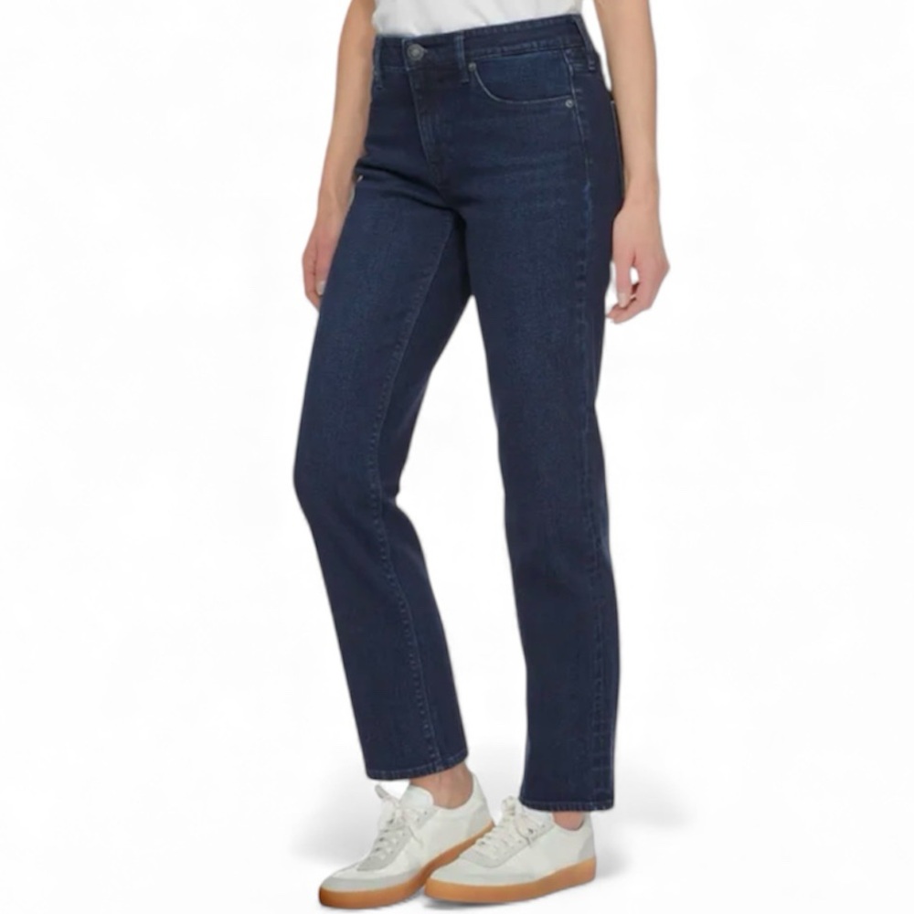 Hudson Jeans Women's Straight Leg Stretch Dark Blue Wash/Obscurity NEW size 12